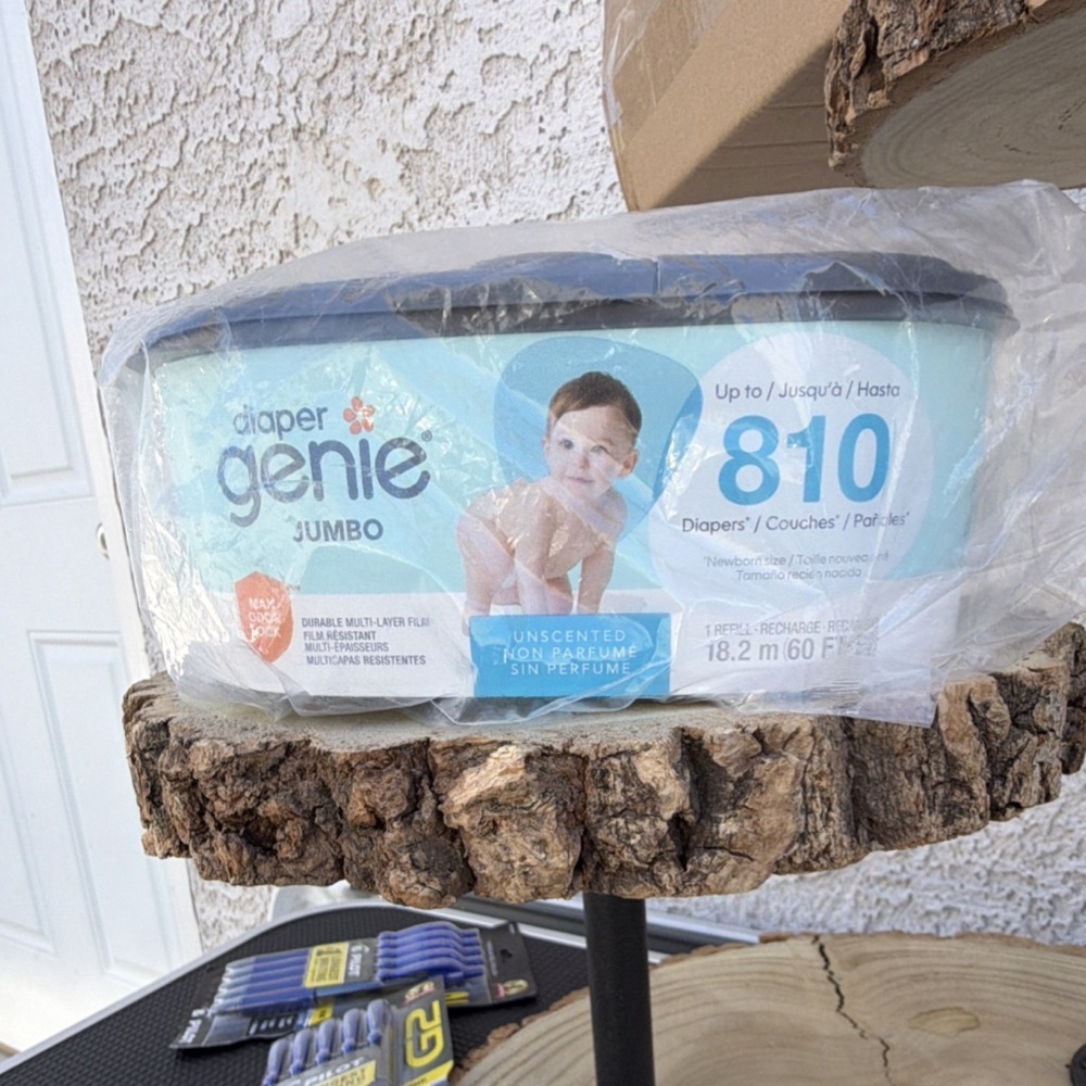 Diaper Genie 810 Newborn-Sized Jumbo Refill Unscented MPN 1000570‎